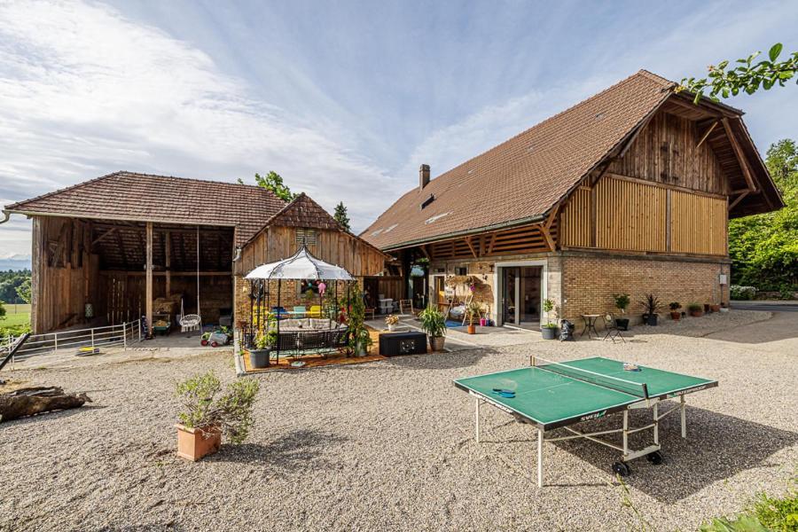 Gruppenunterkunft Mit Billardtisch Und Lamatrekking Meikirch Экстерьер фото